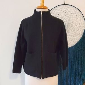 COS wool zip-up  sweater